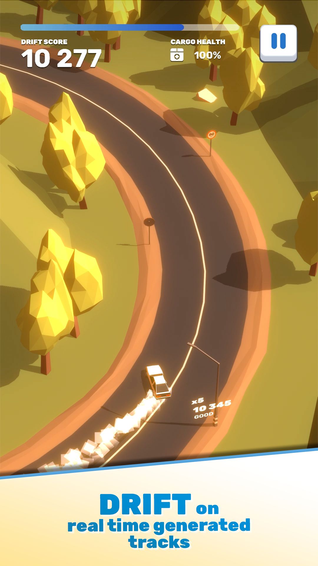 Full version of Android Racing game apk Tofu Drifter for tablet and phone.