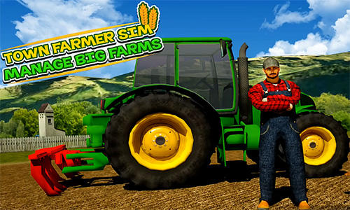 Download Town farmer sim: Manage big farms Android free game.