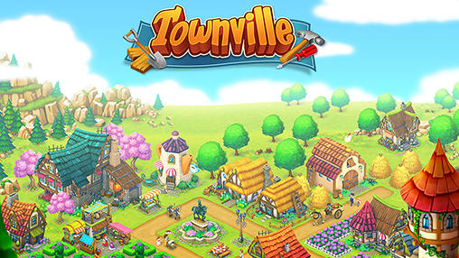 Full version of Android Economy strategy game apk Townville: Farm, build, trade for tablet and phone.