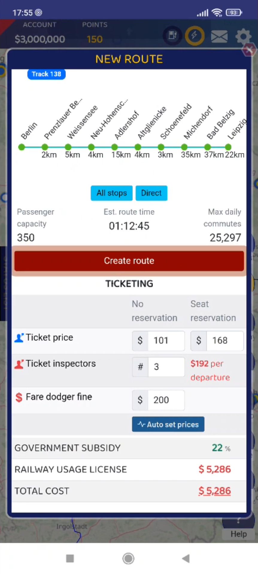 Full version of Android Economic game apk Train Manager - 2023 for tablet and phone.