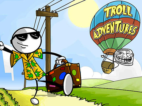 Full version of Android Funny game apk Troll adventures for tablet and phone.