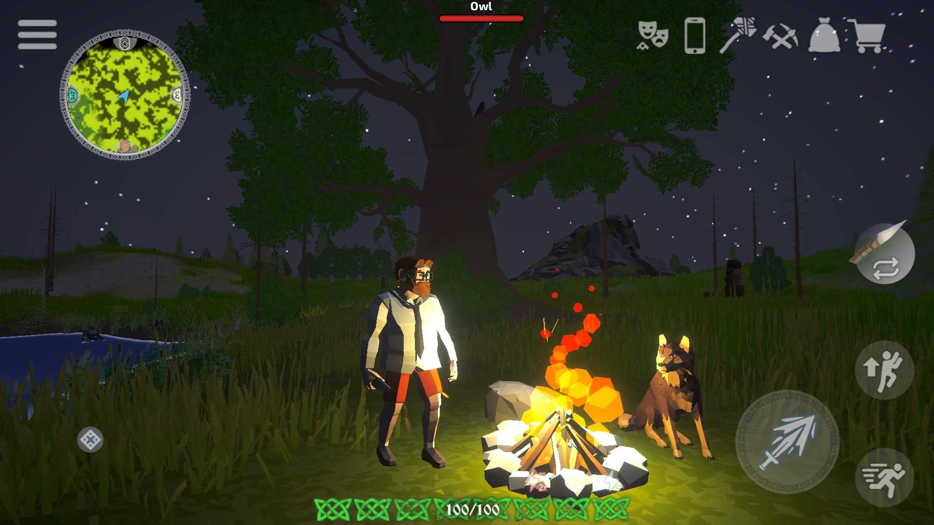 Full version of Android Survival game apk Unlucky Tale RPG Survival for tablet and phone.