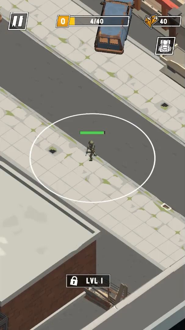 Full version of Android Top-down shooters game apk Uprising: Survivor RPG for tablet and phone.