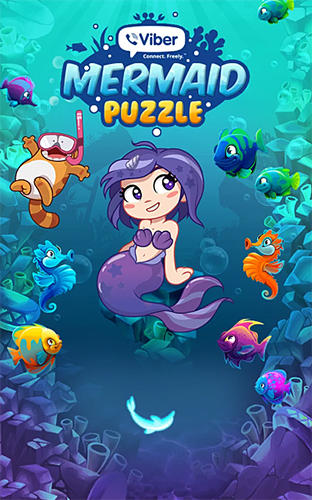 Download Viber mermaid puzzle match 3 Android free game.