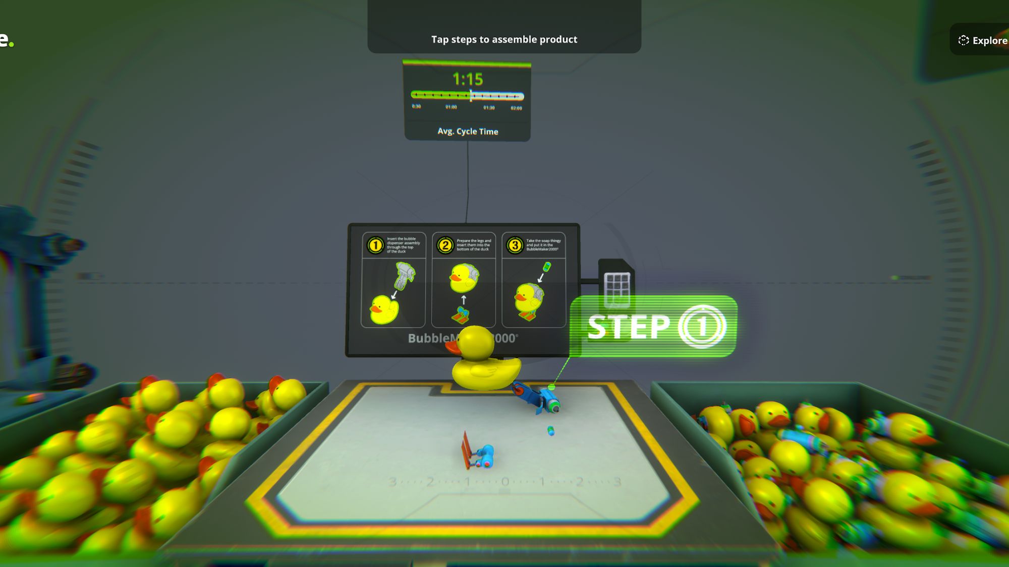 Full version of Android  game apk Virtual Factory by Deloitte for tablet and phone.