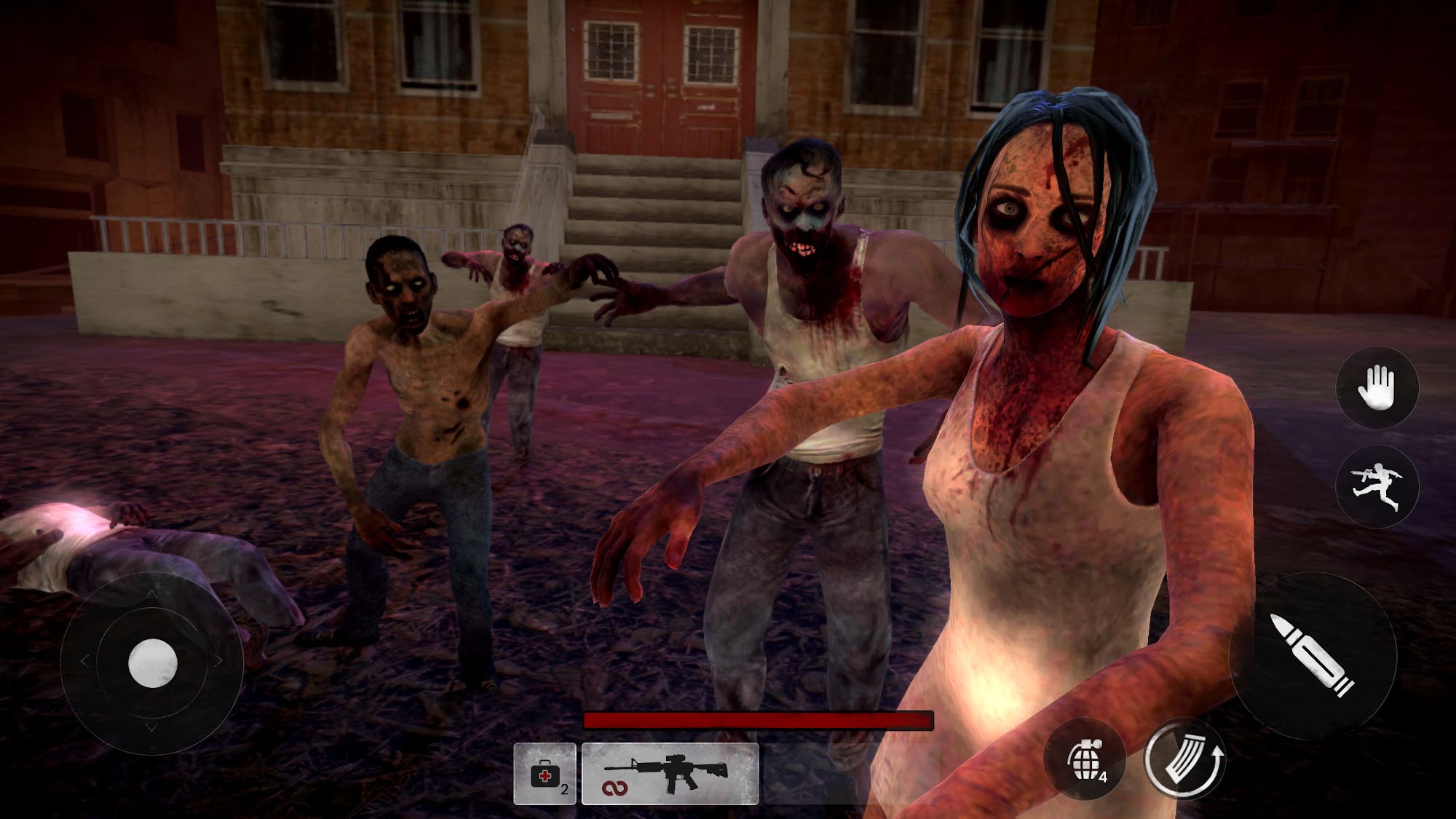 Full version of Android Zombie game apk Warrior Zombie Shooter for tablet and phone.