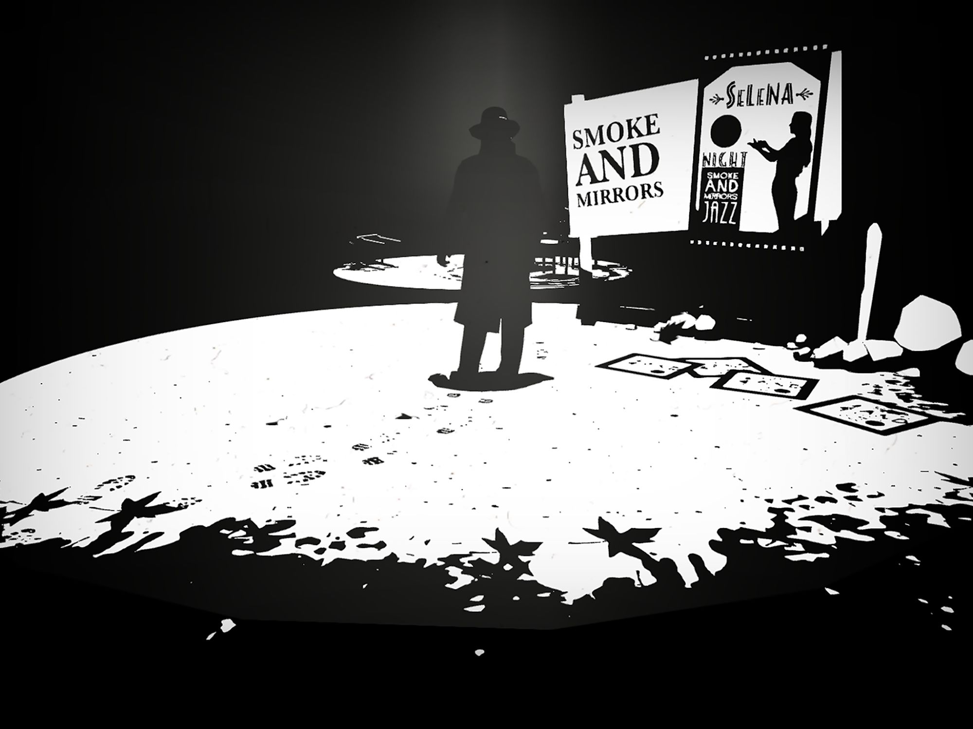 Full version of Android Classic adventure games game apk White Night for tablet and phone.