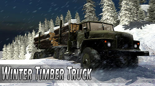 Download Winter timber truck simulator Android free game.