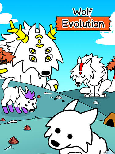 Full version of Android Clicker game apk Wolf evolution: Merge and create mutant wild dogs for tablet and phone.
