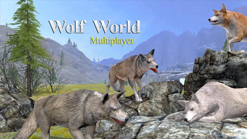 Full version of Android Animals game apk Wolf world multiplayer for tablet and phone.