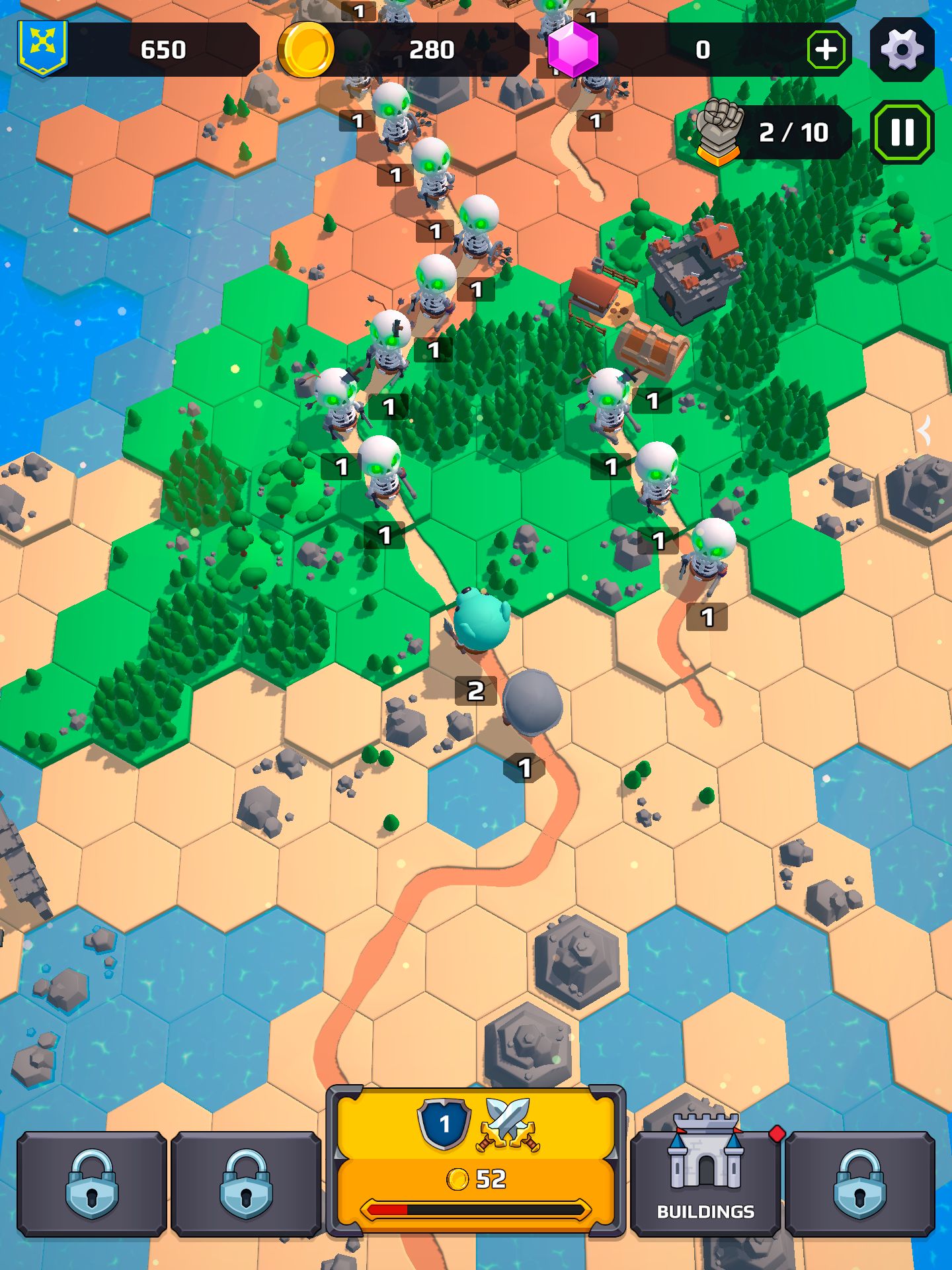 Full version of Android Strategy game apk World of Merge for tablet and phone.