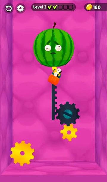 Download Worm out: Brain teaser & fruit Android free game.