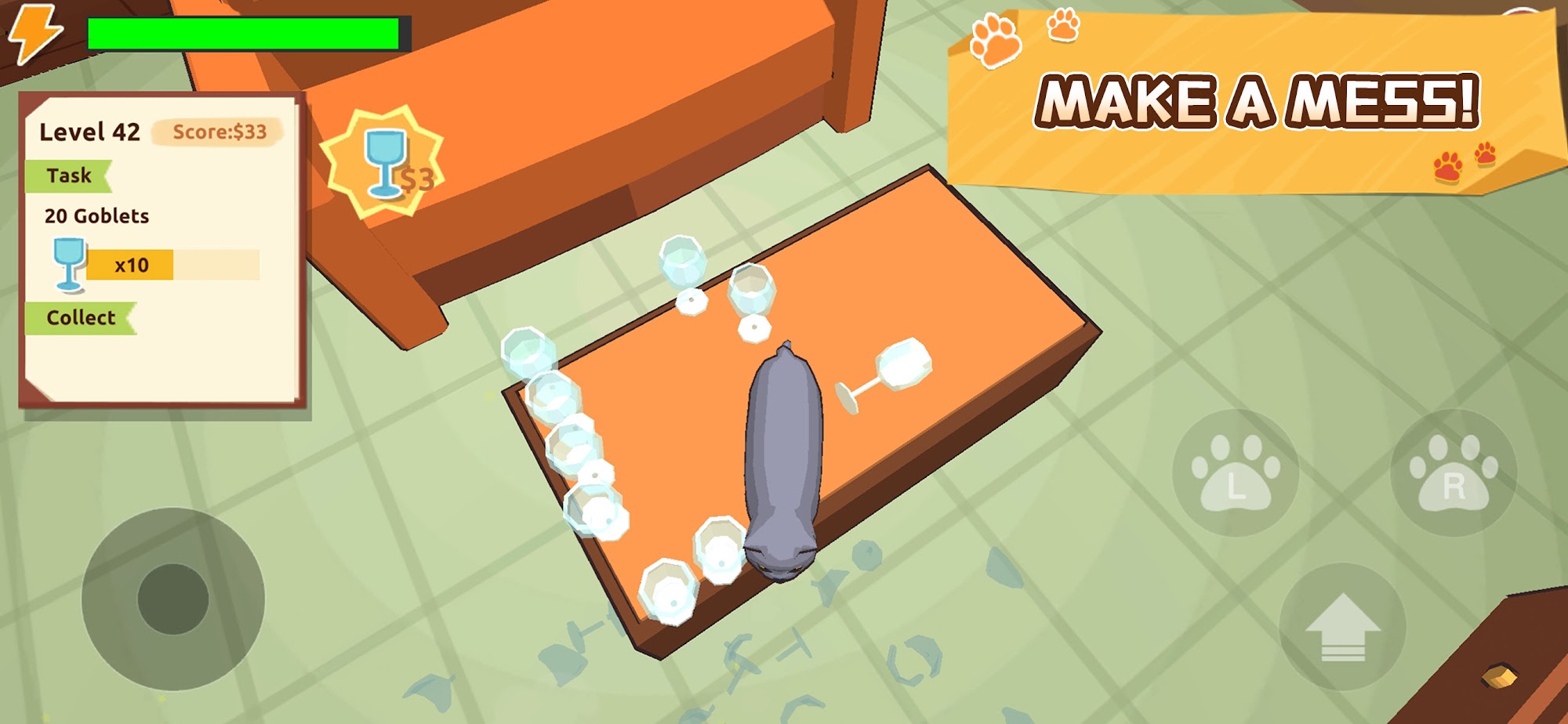 Download Wreck It Cat Android free game.