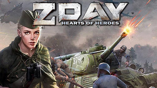 Full version of Android Online Strategy game apk Z day: Hearts of heroes for tablet and phone.