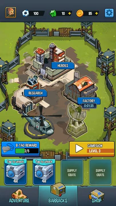 Full version of Android Zombie game apk Zombie idle: City defense for tablet and phone.