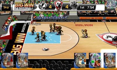 Big Win Basketball - Android game screenshots.