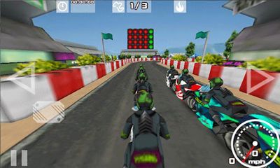 Gameplay of the Championship Motorbikes 2013 for Android phone or tablet.