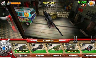Gameplay of the Death Tour for Android phone or tablet.