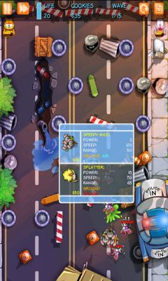 Garfield Zombie Defense - Android game screenshots.