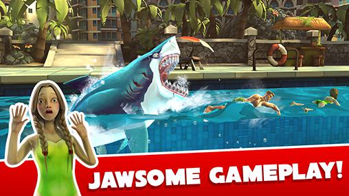 Hungry shark world - Android game screenshots.