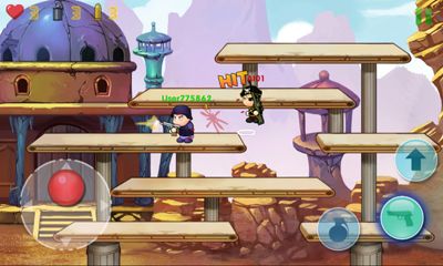 Gameplay of the Little Gunfight Counter Terror for Android phone or tablet.