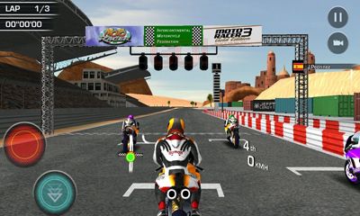 Moto Racer 15th Anniversary - Android game screenshots.