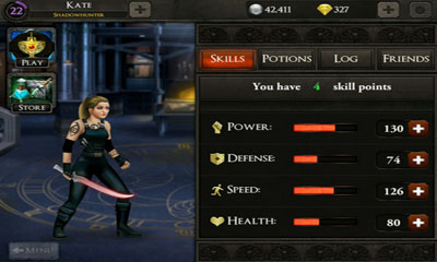 Gameplay of the The Mortal Instruments for Android phone or tablet.