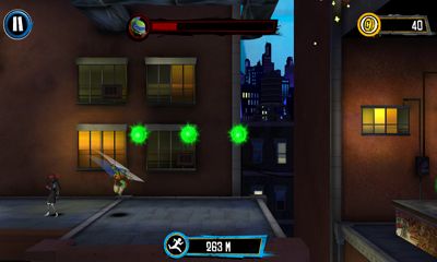 TMNT:  Rooftop run - Android game screenshots.