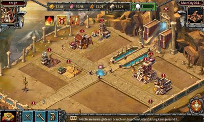 Gameplay of the Spartan Wars Empire of Honor for Android phone or tablet.
