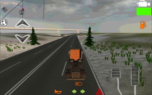 Truck simulator 2014 - Android game screenshots.