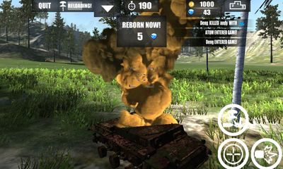World Of Tank War - Android game screenshots.