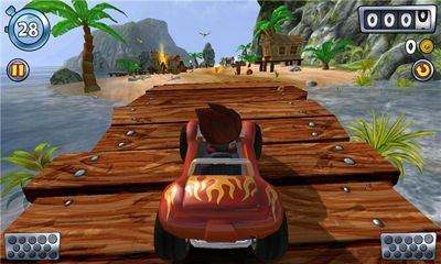 Gameplay of the Beach Buggy Blitz for Android phone or tablet.