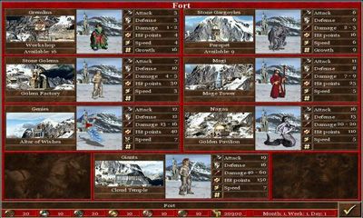 Heroes of Might and Magic 3 - Android game screenshots.