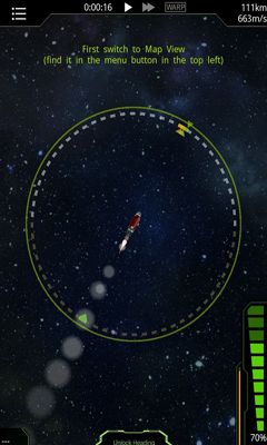 SimpleRockets - Android game screenshots.