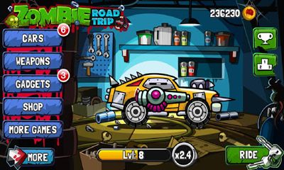 Full version of Android apk app Zombie Road Trip for tablet and phone.