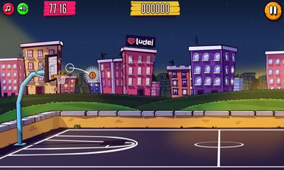 iBasket - Android game screenshots.