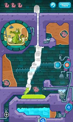 Gameplay of the Where's My Water? Mystery Duck for Android phone or tablet.