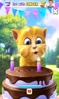 Ginger's Birthday - Android game screenshots.