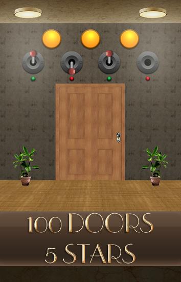 Download 100 doors 5 stars Android free game.
