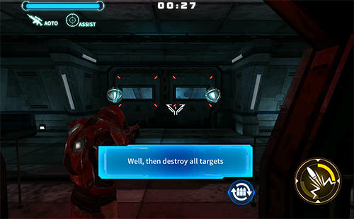 Full version of Android apk app 3D Overwatch hero 2: Space armor 2 for tablet and phone.