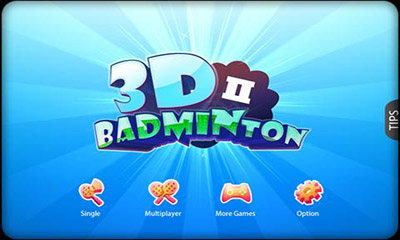 Full version of Android Sports game apk 3D Badminton II for tablet and phone.