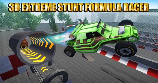 Full version of Android Cars game apk 3D extreme stunt: Formula racer for tablet and phone.
