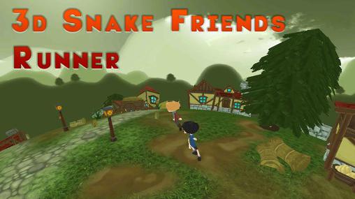 Download 3d snake: Friends runner Android free game.