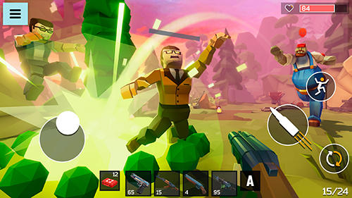 Full version of Android apk app 4 guns: 3D pixel shooter for tablet and phone.