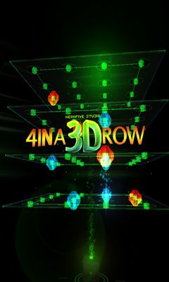 Full version of Android Arcade game apk 4 in A 3D Row for tablet and phone.