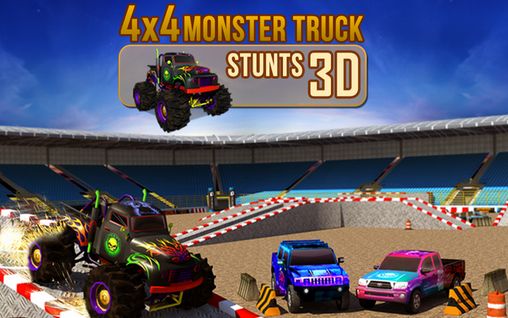 Download 4x4 monster truck: Stunts 3D Android free game.