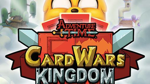 Full version of Android By animated movies game apk Adventure time: Card wars kingdom for tablet and phone.