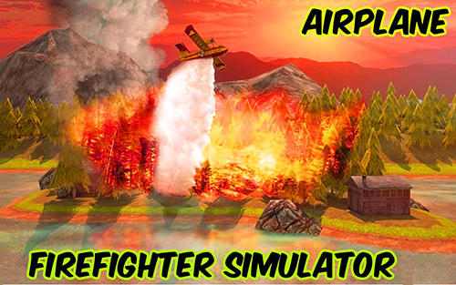 Full version of Android Flight simulator game apk Airplane firefighter simulator for tablet and phone.