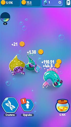 Full version of Android apk app Alien evolution clicker: Species evolving for tablet and phone.