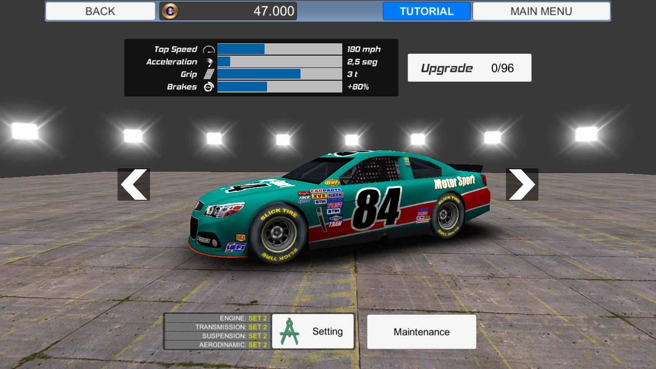 Full version of Android apk app American Speedway Manager for tablet and phone.